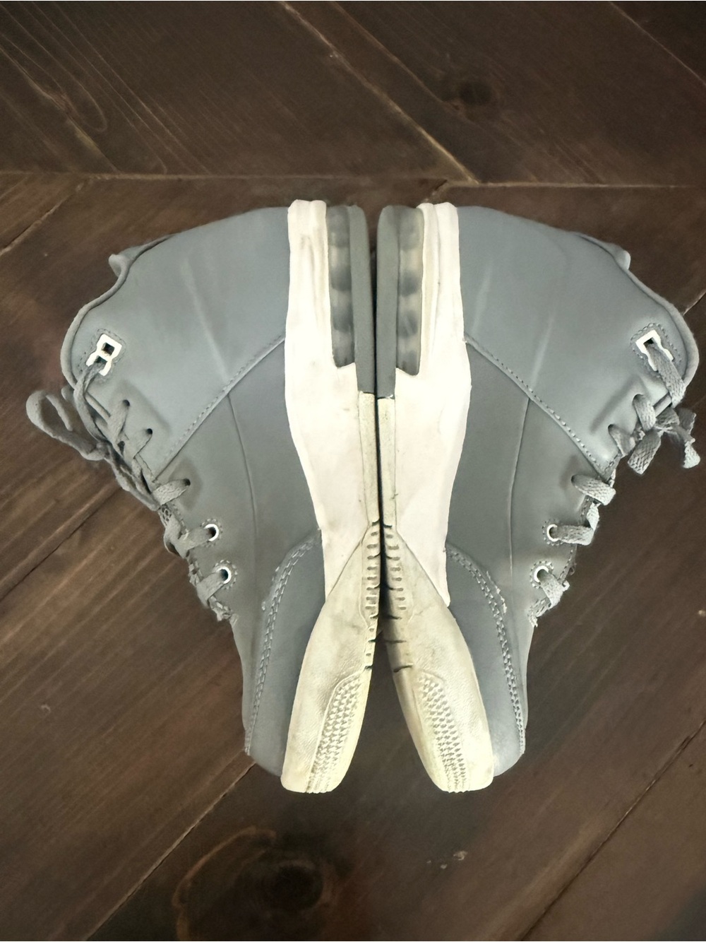 Nike Jordan Grey Flights Size Boys 4.5 Y